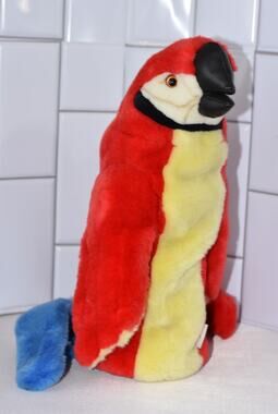 Daphne's Parrot Golf Club Plush Novelty Headcover or Hand Puppet